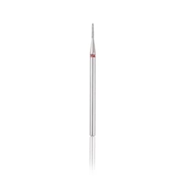 Head Diamond Frees Bit Rounded Cone Red 1.0mm Regular (Manicure Pedicure)