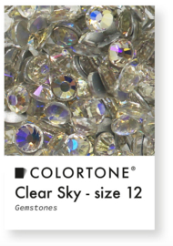Colortone Clear Sky Rhinestones Size 12