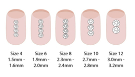 Colortone Smoke Crystal Rhinestones Size 4