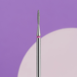 Staleks Diamond Frees Bit Flame Red 1.4mm (Manicure Pedicure) (FA10R014/8K)