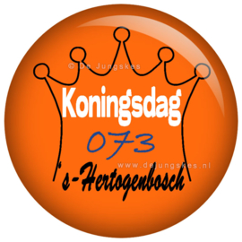 Koningsdag button 45 mm