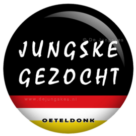 Oeteldonkse tekst button 45 mm