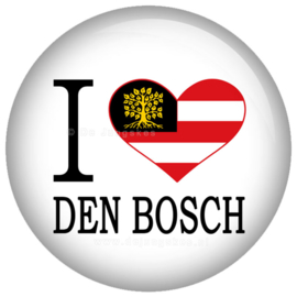 I love Den Bosch button 45 mm