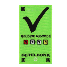 QR code Oeteldonk (9x 5 cm)