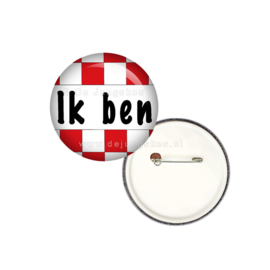 Ik ben Brabander button 25 mm