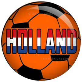 Voetbal Holland button 45 mm