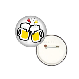 Bier emotie button 25 mm