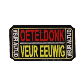 Oeteldonk veur eeuwig (8x4 cm)