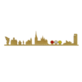 Skyline Den Bosch Goud (25x6 cm)