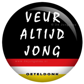 Oeteldonkse tekst button 45 mm