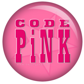 Toppers button Code Pink 45 mm