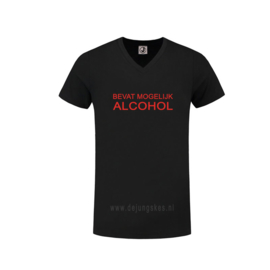 T-Shirt Bavat mogelijk alcohol rood
