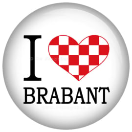 I love Brabant button 45 mm