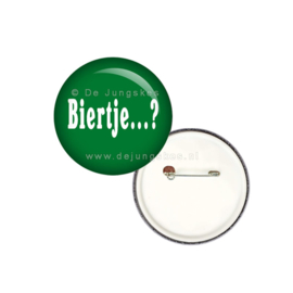 Biertje button 25 mm