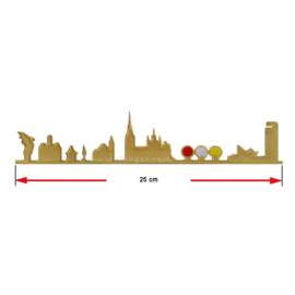 Skyline Den Bosch Goud (25x6 cm)