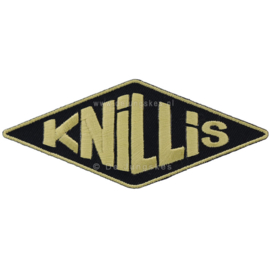 Ruit embleem Knillis (11x4,5 cm)