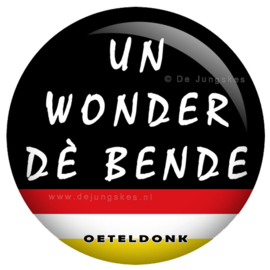 Oeteldonkse tekst button 45 mm