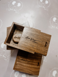 USB doosje - Walnut