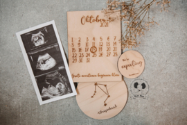 Zwangerschaps aankondiging - Kalender