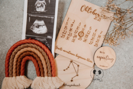 Zwangerschaps aankondiging - Kalender