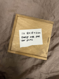 Fotodoosje gebeitst - SALE