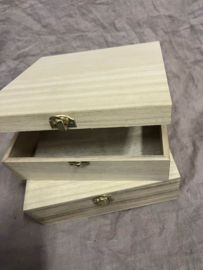 doosje met slotje 21x21 cm - SALE