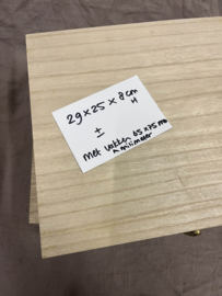 Box met vakken - SALE
