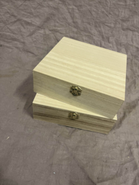 doosje met slotje 21x21 cm - SALE