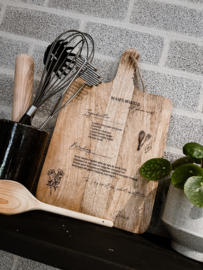 Recept plank gepersonaliseerd