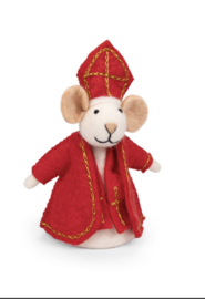 SINTERKLAAS MOUSE  I  woolfelt