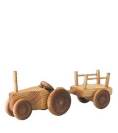 DEBRESK  I  SMALL TRACTOR WITH CART