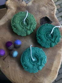 DRAGON CANDLE  I  beeswax