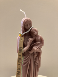 MADONNA CANDLE  I  beeswax