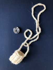 TREASURE BAG WITH GEODE