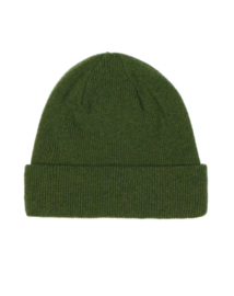 WOLVIS  I  BEANIE OLIVE GREEN