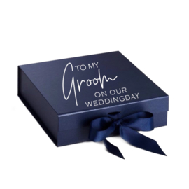 Luxury Gift Box Medium -To my Groom