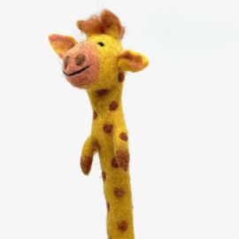 Potloodhouder - Giraffe  - vilt