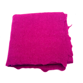 Vilten lap - Roze Donker - 2,5-3,5mm - Fairtrade