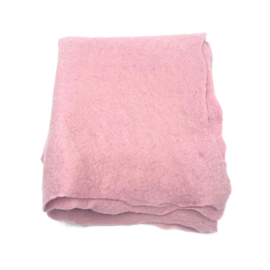 Vilten lap - Lief roze  - 2,5-3,5mm - Fairtrade