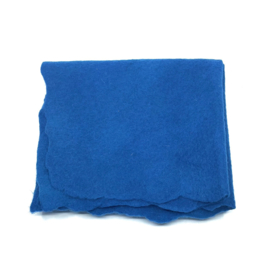 Vilten lap - Midden Blauw - 2,5-3,5mm - Fairtrade