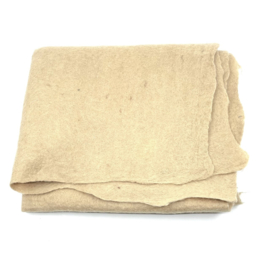 Vilten lap - Warm Beige - 2,5-3,5mm - Fairtrade