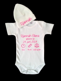 Setje voor baby Djannah