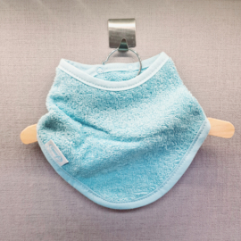 Baby bandana slab blauw