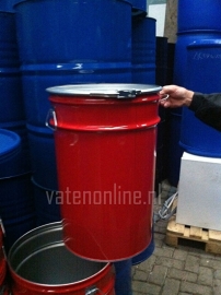 60 liter dekselvat conische