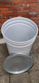 65 liter dekselvat conische coating