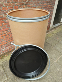 Fiber vat 200 liter nieuw