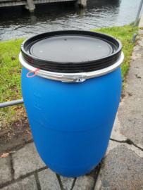 200 liter plastic vat nieuw (klemband)