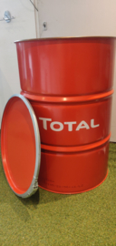 200 liter dekselvat oranje (total)