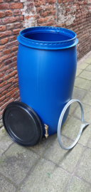 150 liter plastic vat nieuw + kraan