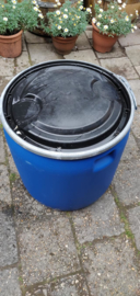 120 liter plastic vat laag